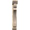 Ekena Millwork Olympic Slat Rough Sawn Bracket w/ Offset Brace, Douglas Fir, 6"W x 36"D x 40"H BKT0604X36X40OLY06RDF - alternate 2